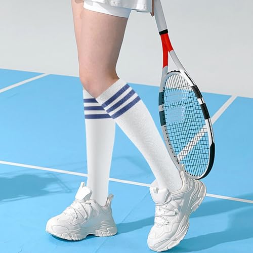 Image of Knee High Socks for Women, Long Tall Knee Tube Socks
