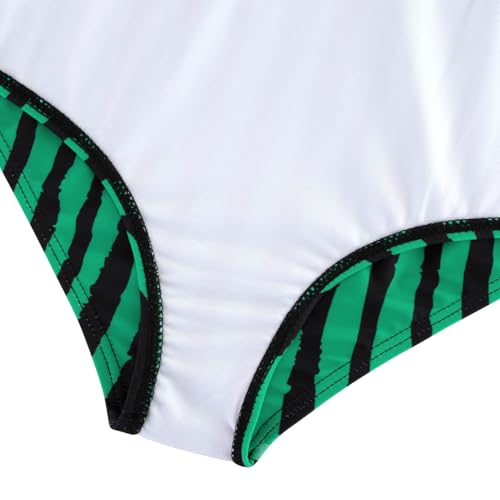 Image of Alakuoti Girls One Piece Swimsuits Cutout Ruffle Bathing Suit Quick Dry Beach Swimwear with Adjustable Strap 5-14 Years