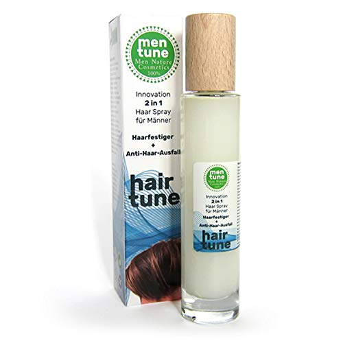 Haar-Wachstums-Spray gegen Haarausfall HairTune 2in1 Duft Aloe Vera 100 ml Naturprodukt Naturkosmetik Schutz Pflege vegan Rosmarin Vitamine Öle auch Bart Mann Frau