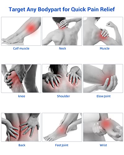 Ohuhu Tens Unit Muscle Stimulator: 24 Modes Rechargeable Tens Stimulator Machine - 16 Pads Electric Ems Unit Massager For Back Shoulder Legs Pain Relief Mother Father's Day Gift - Silver #TOP6