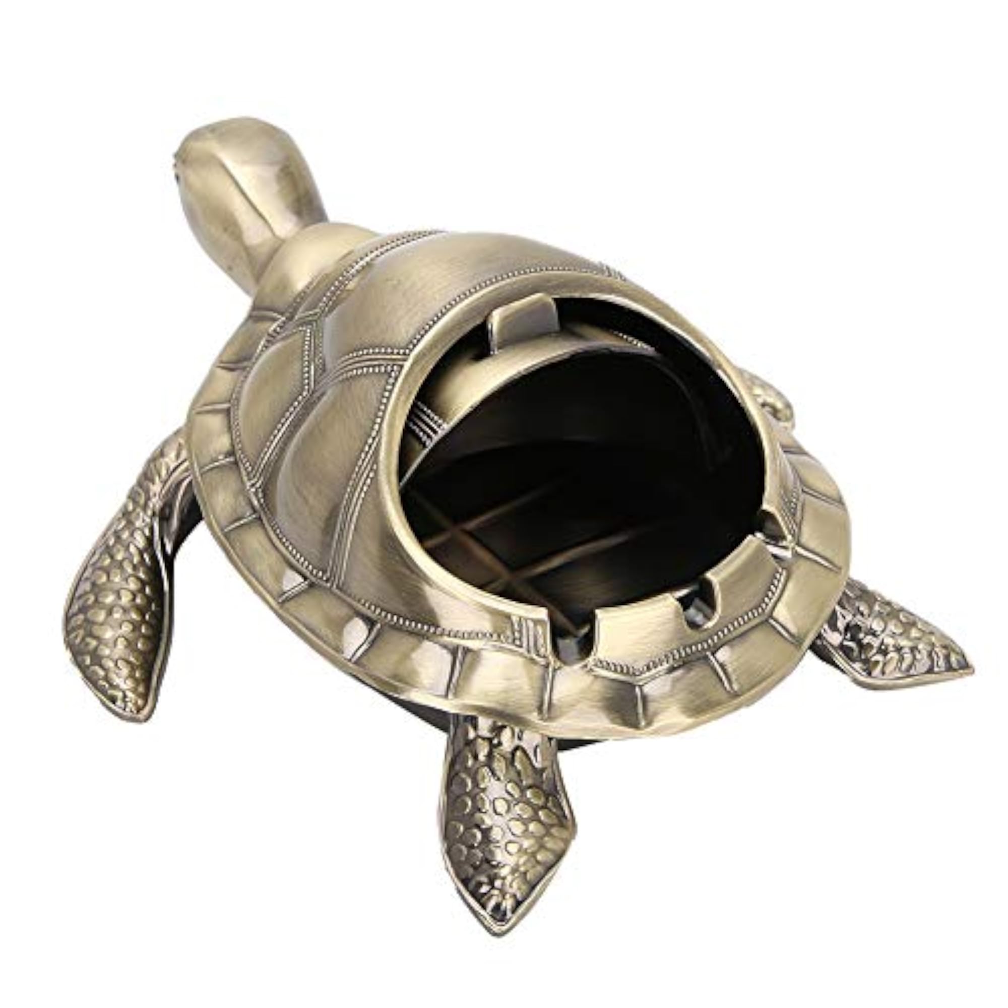 Windproof Ashtray for Home Office Decor, Bronze