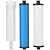 335 RO System Replacement Water Filter Kit for Microline, includes S7028 Sediment Carbon Block Prefilter, S1229RS 50 gpd RO Membrane, and S7025 GAC filter, provides one year supply for RO system