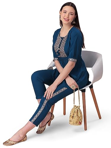 Image of NAINVISH Womens Top with Pant