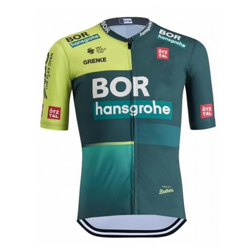 SGCIKER 2024 Herren World Tour Team BORAHansgrohe Radtrikot, kurzärmliges atmungsaktives Radtrikot MTB-Fahrrad Bekleidungs Hemd (L) SGCIKER 2024 Herren World Tour Team BORAHansgrohe Radtrikot, kurzärmliges atmungsaktives Radtrikot MTB-Fahrrad Bekleidungs Hemd (L)
