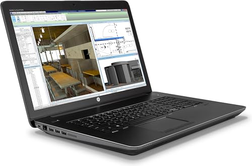 Image of (Refurbished) HP ZBook 17 G3 6th Gen Intel Core i7 Workstation FHD Laptop (16 GB DDR4 RAM /512 GB SSD /17 inch (43.9 cm) FHD /Windows 11 /MS Office /WiFi /Bluetooth /Webcam /Intel Graphics)