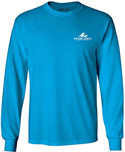 Koloa Surf Mens Kauai Coastline Classic Logo Long Sleeve Tee in Reg, Big and Tall2