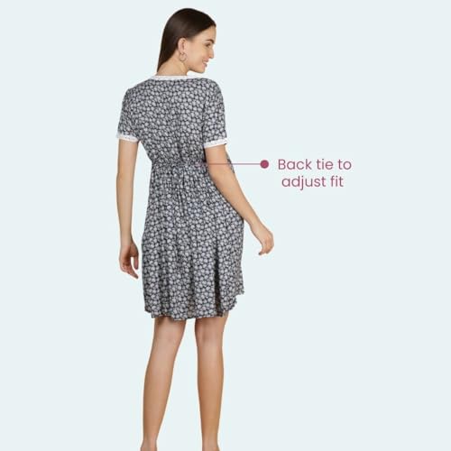 Image of Morph Maternity | Maternity Dresses for Women | Fits During Pregnancy & Post Pregnancy | Back Tie to Adjust