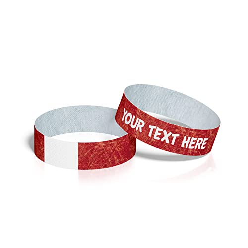Reminderband Customizable Tyvek Paper Wristbands Event Security Bands