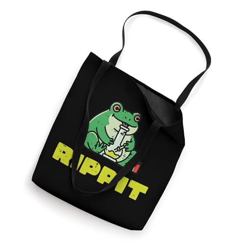 Bolso Tote Frog Bong Rippit Cannabis 420 divertido miniatura 2