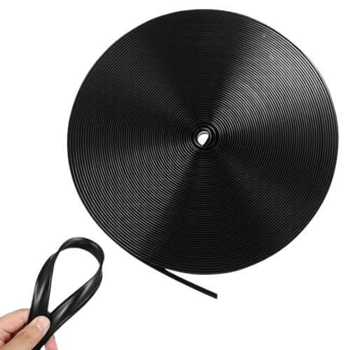 RV Trim Molding 50 Feet PVC Screw Cover Camper Exterior Sealing Strip Weatherproof Automotive Trailer Insert