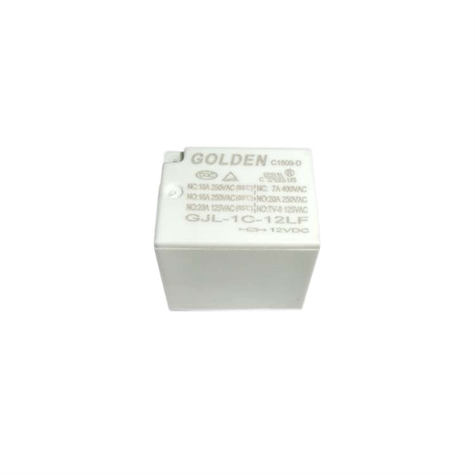 Accessoires électroniques 2PC GJL-1C-12LF relais haute puissance 10A5 broches 250VAC relais
