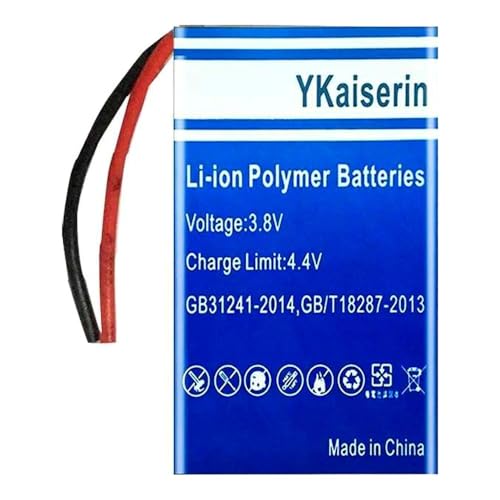 Batería de pulsera deportiva mejorada de 100 mAh LSSP031420AB (Charge HR) compatible con Fitbit Charge HR LSSP031420AB polímero de iones de litio de alta capacidad, con kit de herramientas de