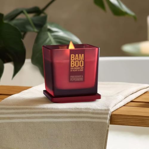 Bougie Grenade poivrée Heart and Home | Ambiance parfumée 40h - 3