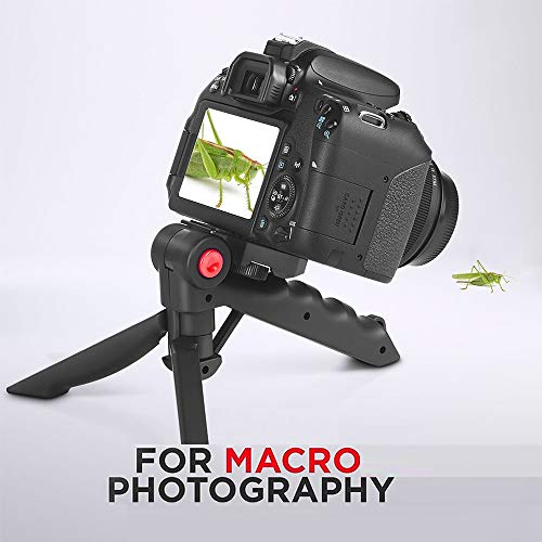 Pistol Grip Tabletop Tripod For Canon Nikon Sony Pentax Panasonic Gopro Smartphone #TOP1