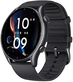 Amazfit GTR 3 Smartwatch Herren Damen mit Gesundheitsüberwachung, 1,39" AMOLED Display, GPS Sportuhr mit 150+ Sportmodi, 21 Tage Akku, Alexa