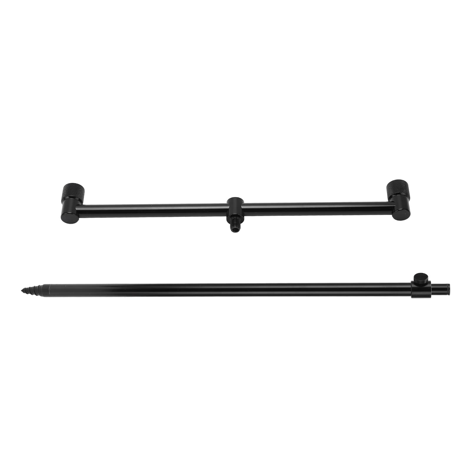 Support pour Mât de Pêche Portable, Ensemble de Barres Buzz à Fil Universel, Support de Canne à Pêche en Alliage D'aluminium pour Aventure en Plein Air