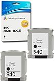 Garantie 3 ans Printing Pleasure 2 Noir Cartouches d\'encre compatibles pour HP Officejet Pro 8000, 8000W, 8500, 8500A, 8500W, A809, A909a, A909g, A909n, A910a  Remplacement pour HP 940XL avec Puce