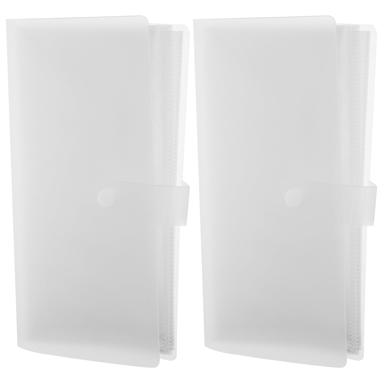 VILLCASE Airline Tickets Album Refillable Card Holder with Snap Closure Compact 8.85X4.52X1.18In Ticket Storage Book for Travel Concerts and Event Ticket Organization