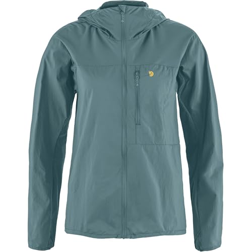 Chaqueta de montaña Fjällräven Bergtagen Windshell Mujer cortavientos transpirable