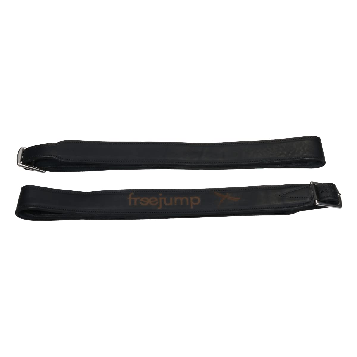 Freejump étrivières Classic Wide noir M équipement équitation cuir large