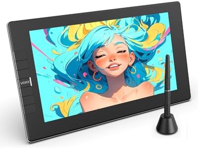 （15:30時点） VEIKK 液タブ 11.6インチ 液晶タブレット スマホ対応 フルラミネーション加工 スリムベゼル設計 液晶ペンタブレット 筆圧8192 傾き検知 充電不要ペン 液晶ペンタブ イラスト お絵描き リモートワーク オンライン授業 Windows Mac Linux 対応 初心者 子供 学生 両利き（VK1200 V2）