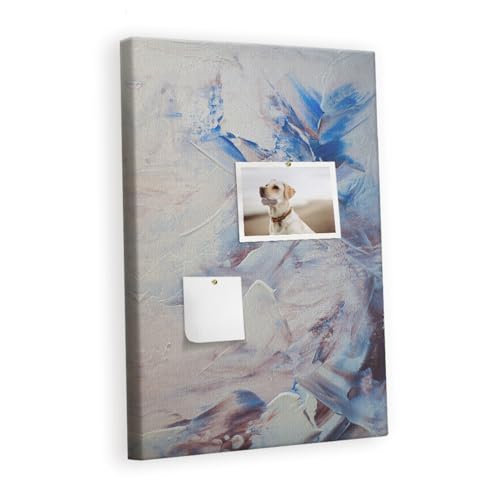 Planche horizontale liège naturel 40x60 tableau mural abstrait pour bureau
