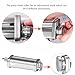 Pasta Maker Attachments Set for all KitchenAid Stand Mixer, including Pasta Sheet Roller, Spaghetti Cutter Stainless Steel Pasta Roller Accessories with 8-Speed