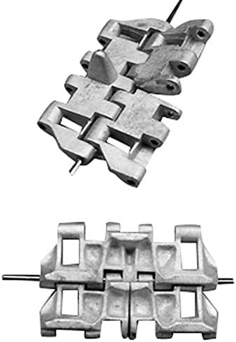 Warp United 1/35 Workable Metal Separate Light Type 608 mm Track Links: Soviet KV-1 KV-2 SU-152 Tank Model Kit