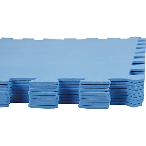 Zwembadonderlegmat, 8 stuks à 50 x 50 cm (2 m²), vloerbeschermingsmat voor zwembad en kinderbadje, beschermt de… - Image 3