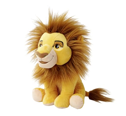 Disney Lion King, 30 Jahre König der Löwen, Mufasa, 25cm Plüschtier, ab den ersten Lebensmonaten geeignet
