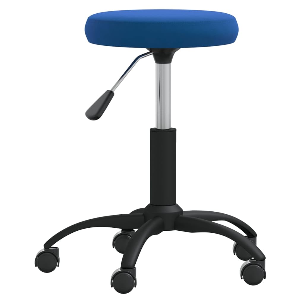 Generico Sgabello da Massaggio in Velluto Blu,Salute e Bellezza,Cura della Persona,Massaggi e Relax,Poltrone da massaggio-3085742