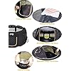 Foldable Pet Playpen with Waterproof Bottom