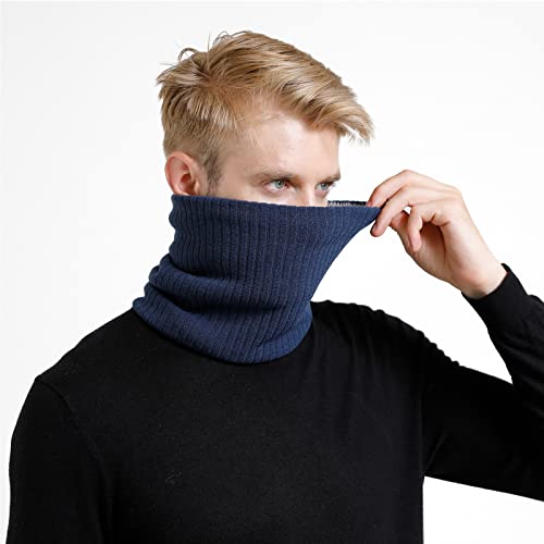 Image of Winter Scarf Neck Warmer Gaiter Face for Men Women Warm Fleece Ski