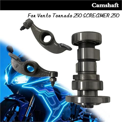 Árbol de levas moto con balancín compatible con Vento Tornado 250 2