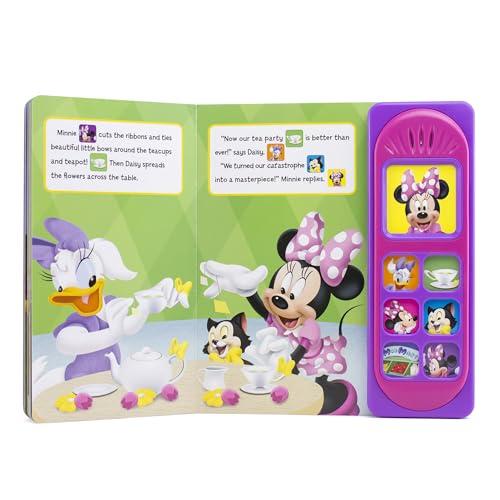 Disney Minnie Mouse - Let's Have a Tea Party! Little Sound Book - PI Kids