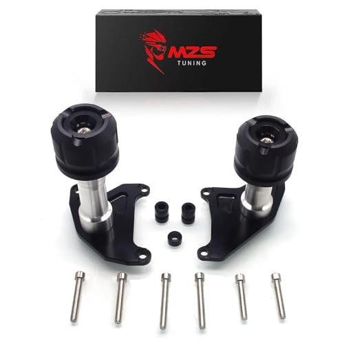 MZS Motorcycle Frame Sliders Compatible with GROM MSX125 2013-2020 Falling Crash Protector Engine Guards Accessories No Cut Kits Black