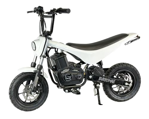 Burromax TT750R, 750w Brushless, 36v Lithium Ion, 2 Speeds, 26 Mph, Up to 250lb Rider, Electric Mini Bike