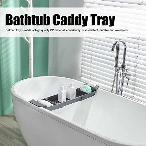 Bandeja de baño para evitar caídas de teléfonos y libros gris 4