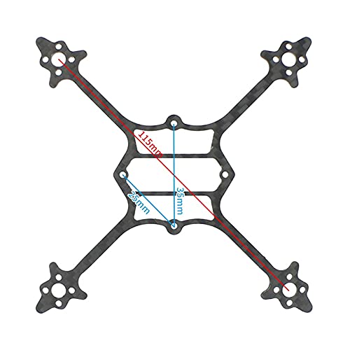 Amazon.co.jp: ドローンアクセサリー Happymodel for Crux3
