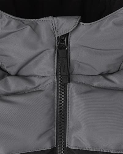 The Children's Place Boys Long Sleeve 3 in 1 Jacket and Sleeveless Solid Snow Overalls 2-piece Snow Set2