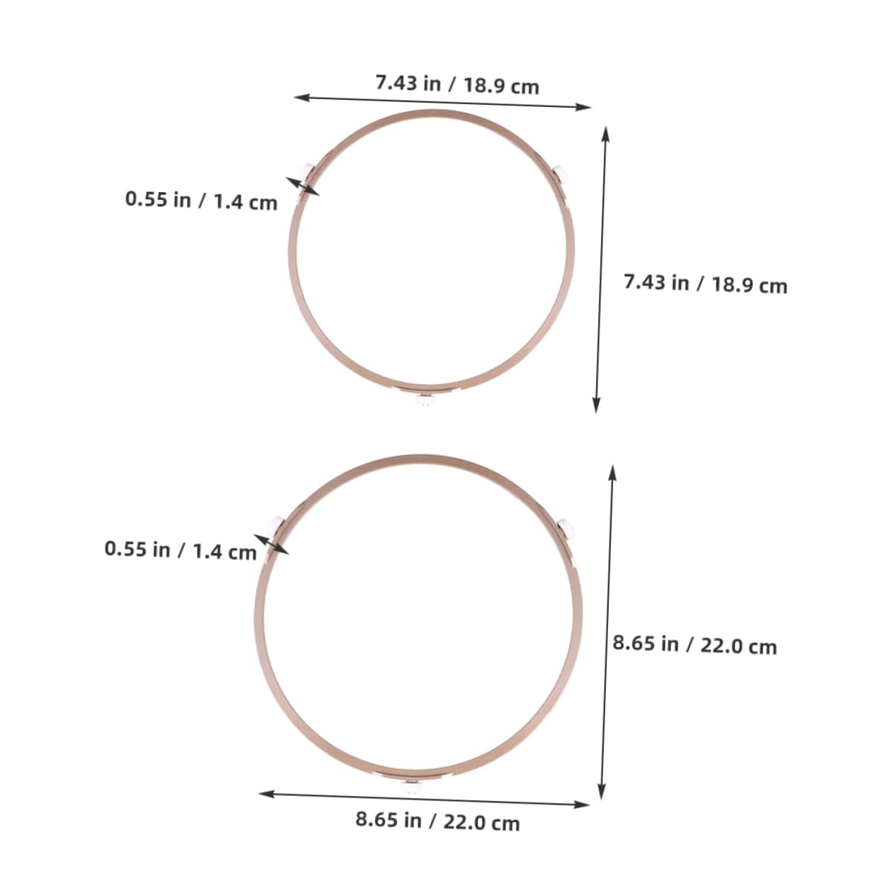 UKCOCO 2pcs Microwave Turntable Ring Microwave Plate Tray Wheel Glass Plate Support Microwave Rotary Support Microwave Rotating Ring Microwave Turntable Roller Microwave Oven Tray Plastic