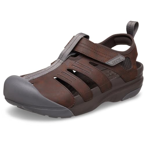 Image of Crocs Men's Yukon Fisherman, Sandals for Men