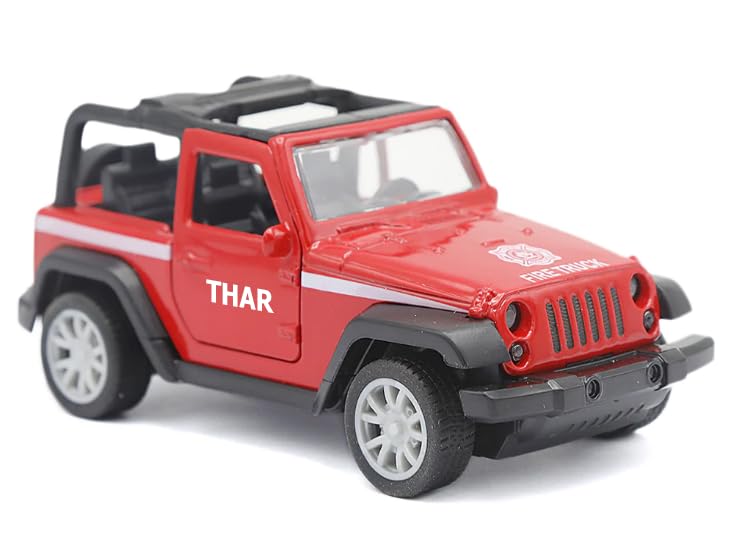 SR Traders Toy Die-cast Metal Police Thar Car Model Car Pull Back car Super car with Openable Doors & Great for Kids Boys Girls ‎1:32 Scale (Thar (Black)) (B0CKPY5QTL) Amazon Price History, Amazon Price Tracker