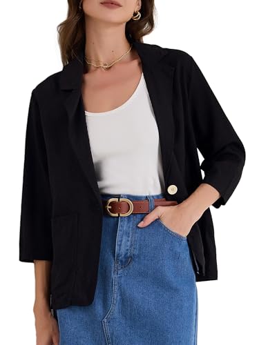 Veste de bureau légère Allegra K : la solution confort contre les tailleurs lourds