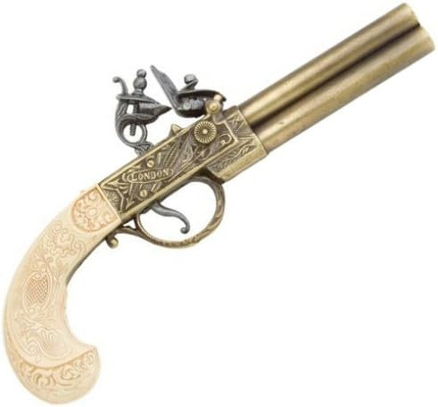 English Double Barrel Gold Finish