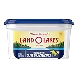 Land O Lakes Butter with Olive Oil & Sea Salt, Spreadable, 21 oz tub