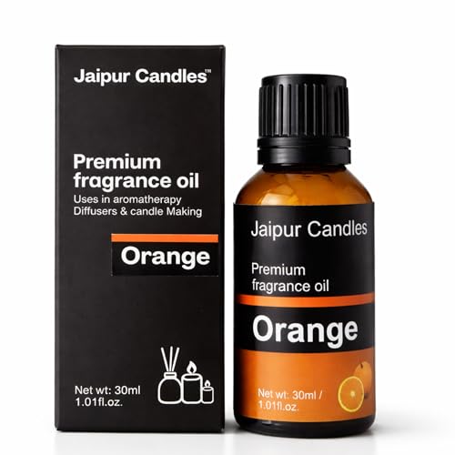 Image of Fragrance Oil | 30 ml | Aroma Oil for Home Fragrance | Best for Aromatherapy | Use in Diffusers, Candles, Air Fresheners (30ML, Orange)