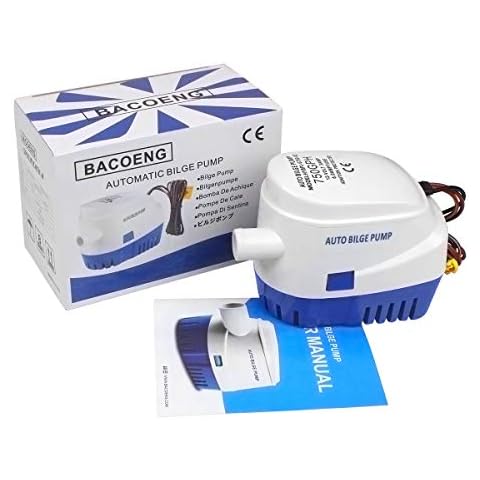 BACOENG Bomba de Achique Automática 12V Cover