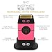 StyleCraft Instinct Metal Cordless Double Foil Shaver with IN2 Vector Motor Intuitive Torque Control, USB-C Rechargeable (Pink)