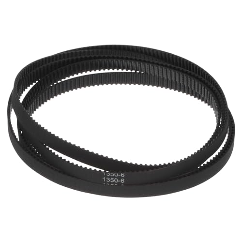 Correa 2GT 1350 uxcell de 6mm para impresoras 3D y proyectos CNC de alta precisión 2